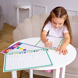 Дошка-тренажер "English" Vladi Toys VT5010-28 укр - мініатюра 6