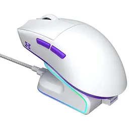 Мишка Hator Hellyberry HM47 Wireless White/Violet (HM47_white_violet) - мініатюра 5