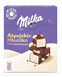 Цукерки пташине молоко Milka Alpine Milk Creamy 330г