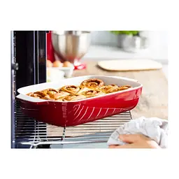 Форма для випікання KitchenAid з кришкою керамогранітна 3,8 л Червона (CC006108-001) - мініатюра 5
