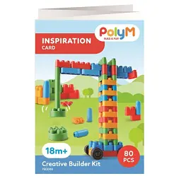Конструктор PolyM Будівельник 80 деталей (760008) - мініатюра 11