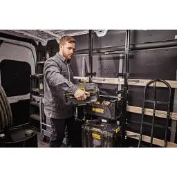 Ящик для інструментів DeWALT TOUGHSYSTEM 2.0 555х375х415 мм, з лотком (DWST83342-1) - мініатюра 2