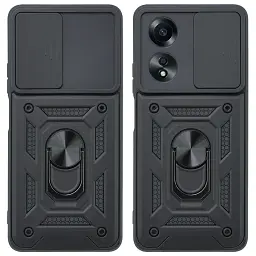 Панель BeCover Military для Oppo A38 Black (710714) - мініатюра 2