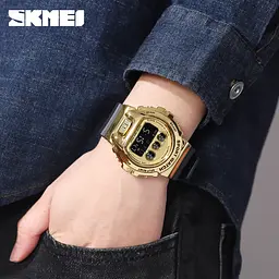 Наручний годинник чоловічий 1905GD Gold Skmei acs0030475 - мініатюра 3