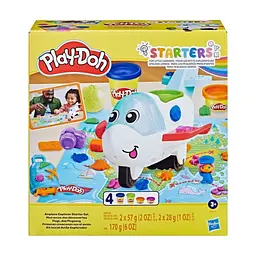 Набір для творчості Hasbro Play-Doh з пластиліном Літак-дослідник (F8804)