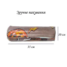 Плед Love You Капібари та гуси фліс 150x200 см (8188) - мініатюра 4