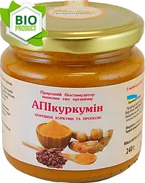 АПІкуркумін 240грам Мед Карпат