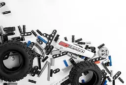 Конструктор XiaomiDesert Racing Car Building Blocks Set BEV4168CN - мініатюра 4