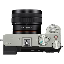 Бездзеркальний фотоапарат Sony Alpha A7C II Kit FE f/4-5.6 28-60mm Silver (ILCE7CM2LS) [132926] - мініатюра 4