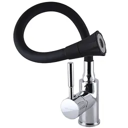 Змішувач для кухні Globus Lux Lazer GLLR-0203SA-B01 000025205 Чорний матовий - мініатюра 2