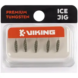 Мормишка вольфрамова Viking Fishing Shrimp 0.33g 7mm Olive (5шт) - мініатюра 2