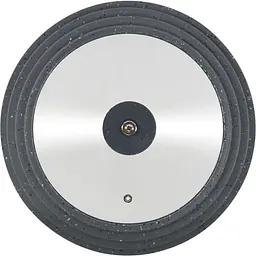 Скляна кришка Heinner із силіконовим ободом 22/24/26 см (HR-AER-22D26G) - мініатюра 2