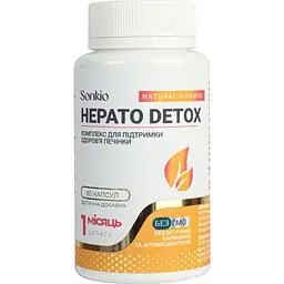 Комплекс Sonkio для підтримки здоров'я печінки Sonkio Hepato Detox 90 капсул