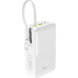 Зовнішній акумулятор Baseus EnerFill FC51 Bipow 2 Pro 30000mAh 22.5W White (E0028101) [163468] - мініатюра 2