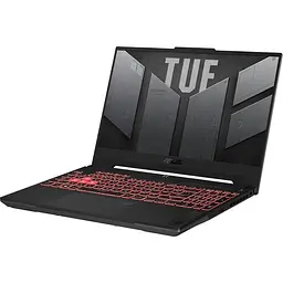 Ноутбук Asus TUF A15 FA507UI-HQ029, AMD Ryzen 9 8945HS, 5.2GHz, 15.6 FHD, 165Hz, 32GB, SSD 1TB, NVIDIA GeForce RTX 4070 8GB, Free DOS - мініатюра 4