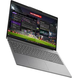 Ноутбук Lenovo IdeaPad Slim 5 16AHP11 (16 WUXGA IPS 60 Hz, Ryzen 7 260, 16 GB, 512 SSD, Radeon 780M, DOS) Luna Grey (83S4000WRA) - мініатюра 2