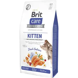 Сухий корм для кошенят Brit Care Kitten Gentle Digestion Strong Immunity з лососем 7 кг