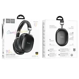 Навушники Bluetooth Hoco W35 MAX wireless headphones Black - мініатюра 2