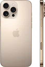 Смартфон Apple iPhone 16 Pro Max 512GB Desert Titanium (MYX23) - мініатюра 2
