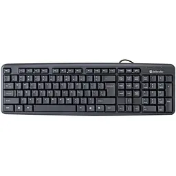 Клавіатура Defender Element HB-520 USB UKR Black (45529)