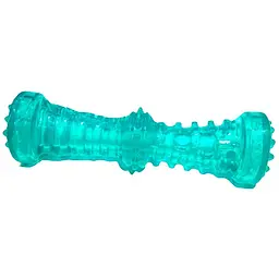 Іграшка для собак Nunbell Гантель велика 18.5x5 см зелена (YM0161) - мініатюра 2