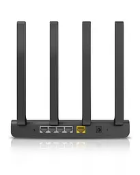 Роутер Netis N2, Wi-Fi 802.11b/g/a/n/ac, до 1167 Mb/s, 2.4GHz/5GHz, 4 LAN 10/100/1000 Mb/s, RJ45 10/100/1000 Mb/s (FE), 4 зовнішні - мініатюра 3