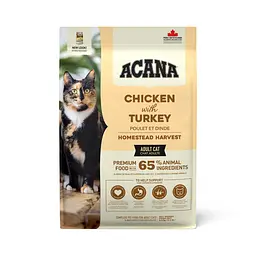 Сухий корм для котів Acana Homestead Harvest Cat із птицею 4.5 кг a71437