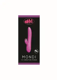 Вібратор-кролик Ohh Mondi, 20.8 см (фіолетовий) - мініатюра 4