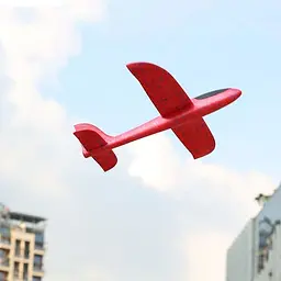Метальний літак планер UFT Touch Sky Plane Original G1 Red 48 см - мініатюра 2