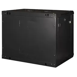 Шафа настінна Hypernet 9U 19" 600x600 ProLine (PL-WMNC66-9U-BLACK) - мініатюра 3