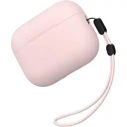 Силіконовий футляр BlueO Liquid silicone для навушників Airpods Pro 3 Pink Sand