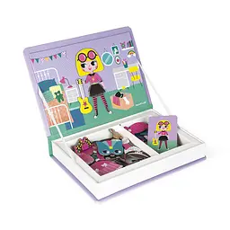 Магнітна книга Вбрання для дівчинки 46ел Janod det0017711 - мініатюра 8