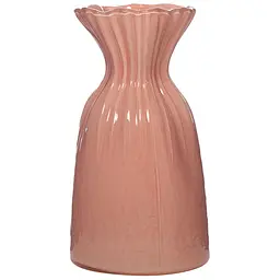 Ваза Lefard Ellen pink скляна 25х13 см (804-164)