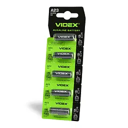 Батарейка лужна Videx А23/Е23А 5шт BLISTER CARD VIDEX (22821-000)