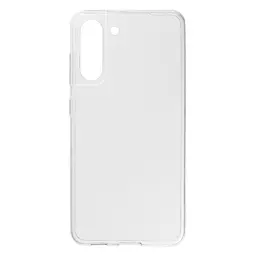 Прозрачный чехол для Samsung Galaxy S21 FE 5G (G990) с защитой камеры, тонкий, силиконовый, бесцветный, ударопрочный, противоударный бампер с закрытой камерой, ArmorStandart (ARM60899)