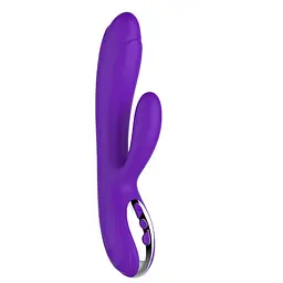 Вібратор Joker Heating Double Vibrating Massage Stick фіолетовий