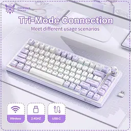 Клавіатура Onikuma ігрова MT-707 з RGB підсвіткою для ПК ігор та геймінгу - мініатюра 5