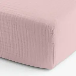Простирадло на резинці муслін Cosas Rose 200х200х20 см (40Muslin_Rose_200x200x20) - мініатюра 5