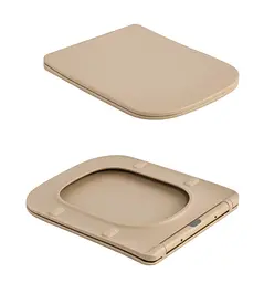Унітаз підвісний Qtap Tern Ultra Quiet, Beige, з сидінням Slim Duroplast / Soft-close / Quick Release QTTER26SB49001 - мініатюра 7