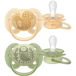 Пустушка Philips Avent Ultra Soft 6-18 міс. 2 шт. (SCF091/46)
