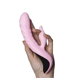 Вібратор Adrien Lastic Mini Trigger з масажними рухами стовбура - мініатюра 4
