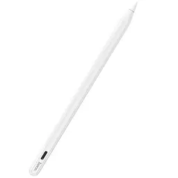 Стилус Hoco GM112 Intelligent anti-lost active capacitive pen with digital display for iPad White - мініатюра 3