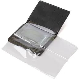 Шкіряна обкладинка для документів GRANDE PELLE 10,5х14х2 см acs0018516 - мініатюра 4