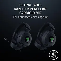 Ігрова гарнітура Razer Kraken V4 X (RZ04-05180100-R3M1) - мініатюра 5