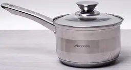 Ківш Springfield зі скляною кришкою Kamille Ø16х10,5 см kuh0007749 - мініатюра 1