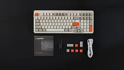 Клавіатура DAREU EK98 Pro (UA) White Gray (KB-EK98P-WT) - мініатюра 8