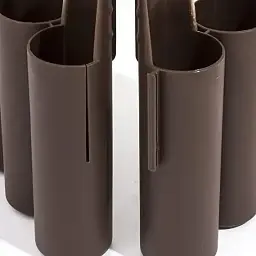 Палісад Prosperplast Palisada трубчатий 2.7 м коричневий (IPAL5-R222) - мініатюра 2