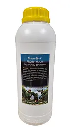 Добриво для акваріумних рослин TM Aquahim Spiritol Macro N+K Proffi Maxi, 1 л