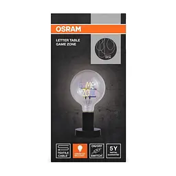 Настільна лампа Osram 1906 LETTER TABLE GAME ZONE 1.2W E27 (4058075853126) - мініатюра 9
