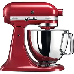 Кухонна машина KitchenAid Artisan 5KSM125EER з відкидним блоком 4.8 л червона (5KSM125EER) - мініатюра 2